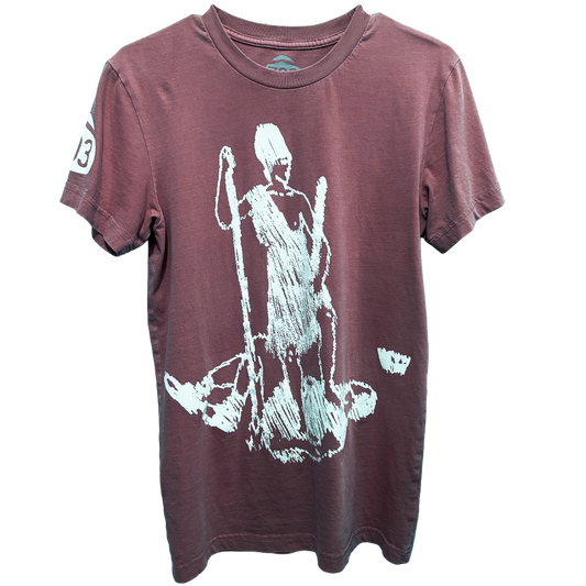 VA Tee Washed Maroon